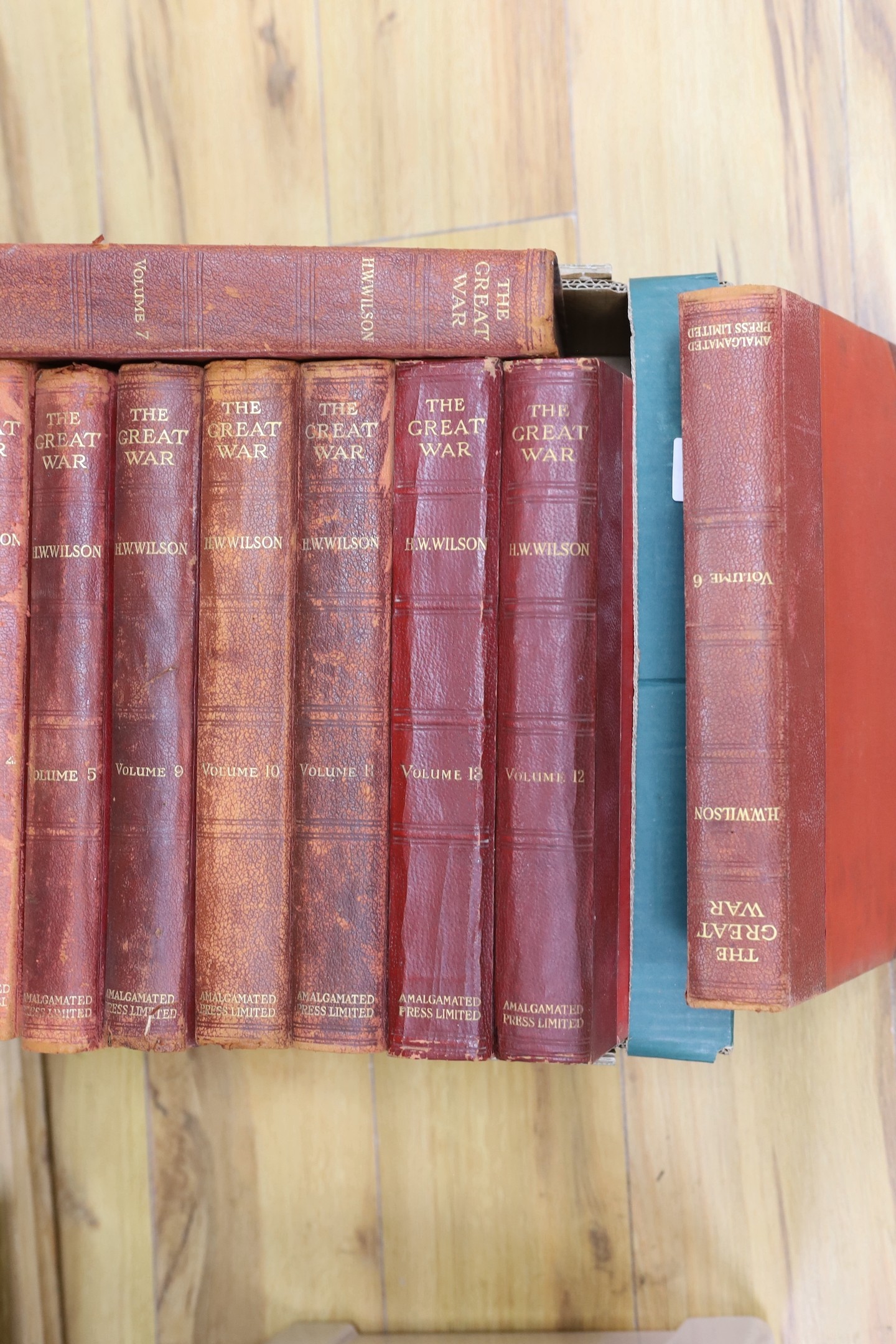 The Great War, London Amalgamated Press 1919, in thirteen volumes.